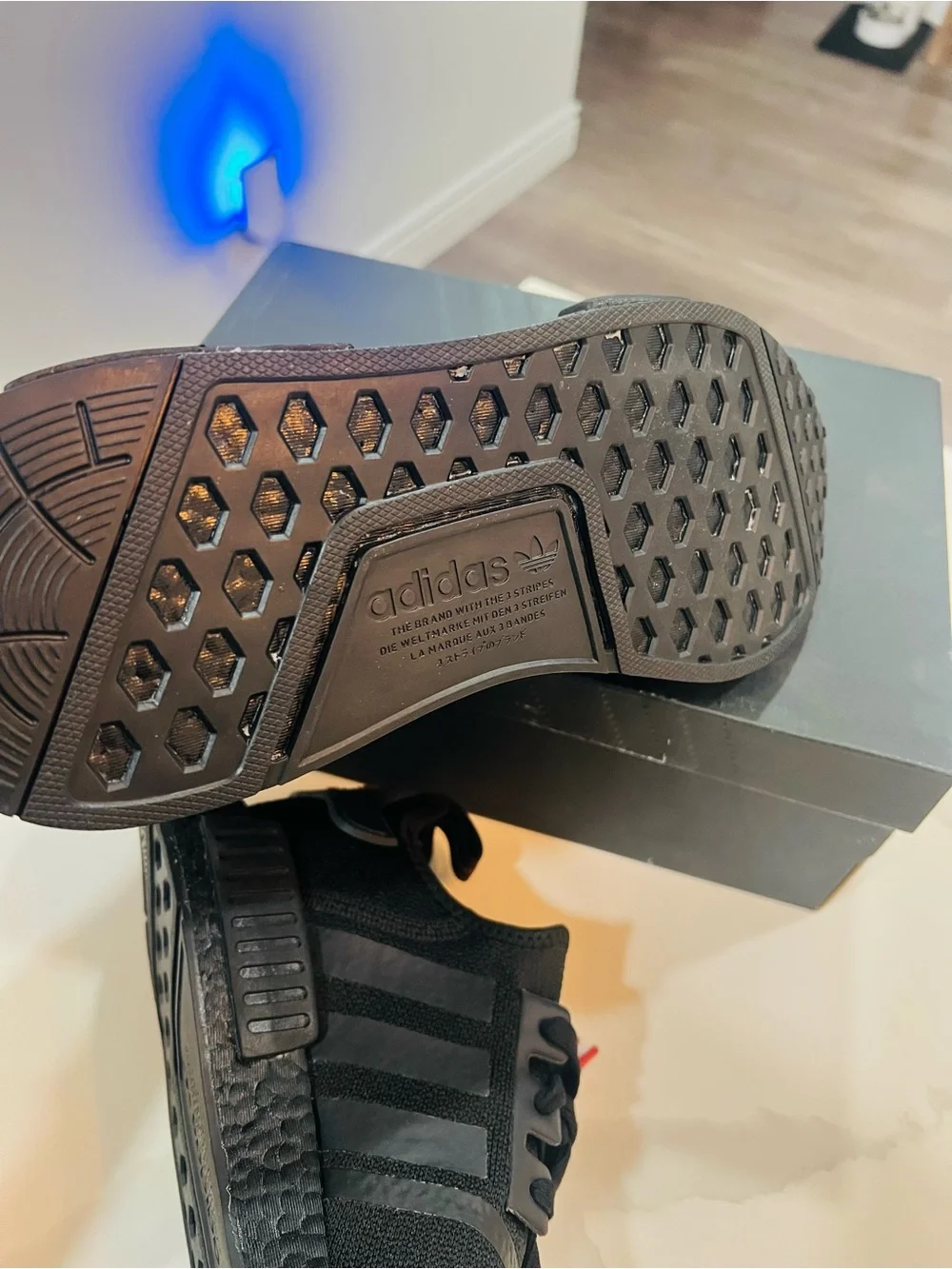 WMNS) adidas NMD_R1 'Core Black'